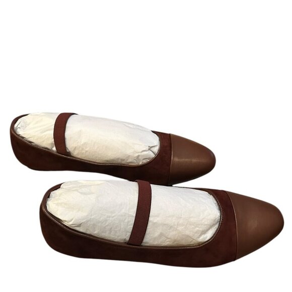 Beautiful Maroon Mary Jane Flats - 9.5 • Deep maroon/burgundy - Size 9.5 - New - Picture 4 of 6